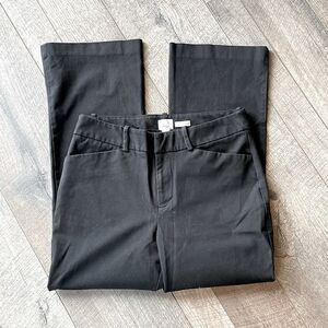 A New Day Cropped Black Dress Pants. Size 6.